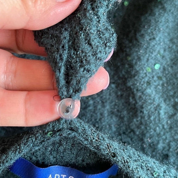 Apt. 9 sweater with sequins and detachable office date night sequins - Picture 10 of 15